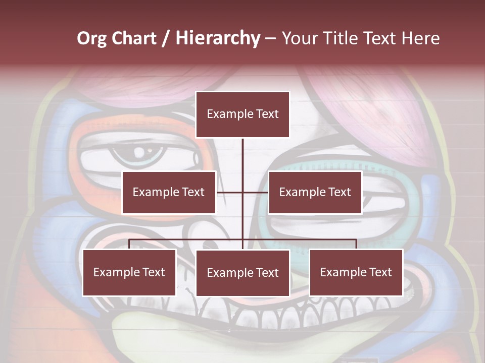 Vector Aerosol Face PowerPoint Template