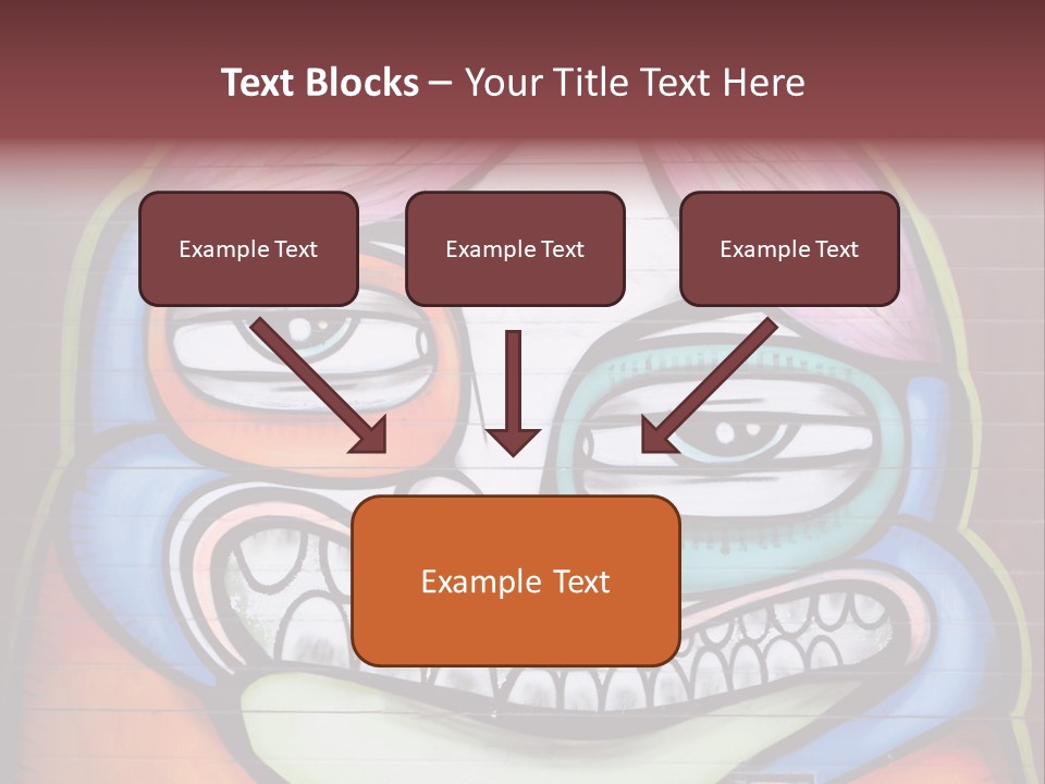 Vector Aerosol Face PowerPoint Template