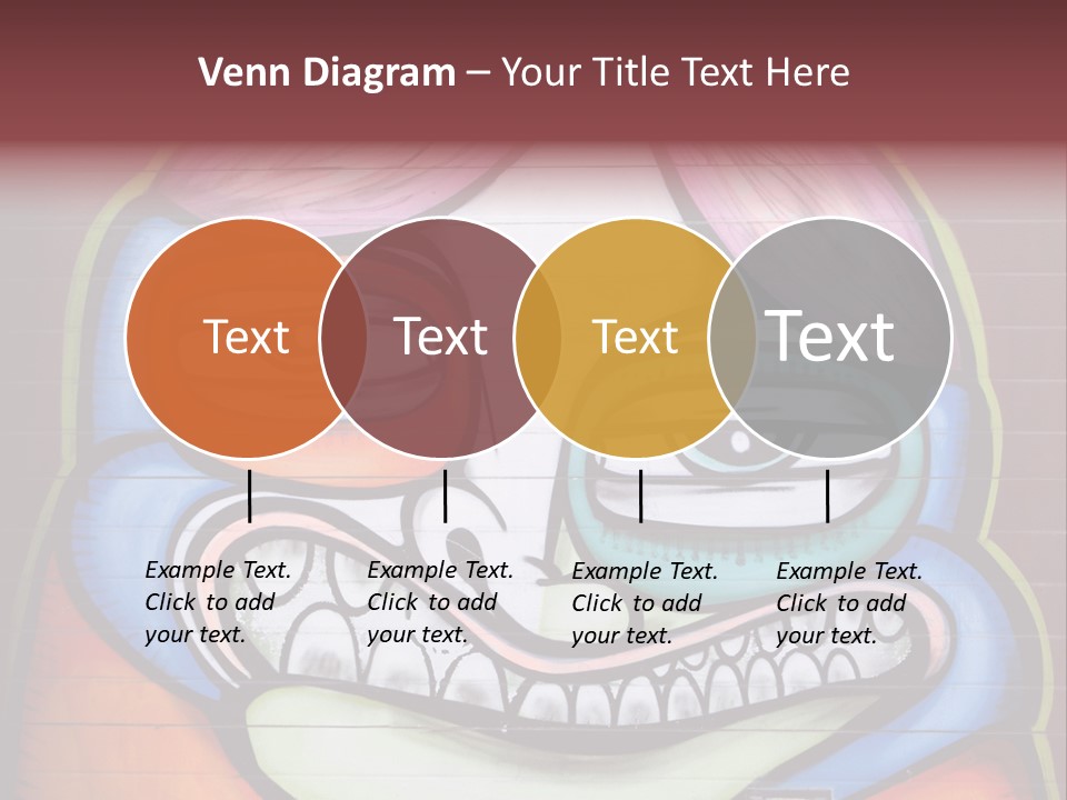 Vector Aerosol Face PowerPoint Template