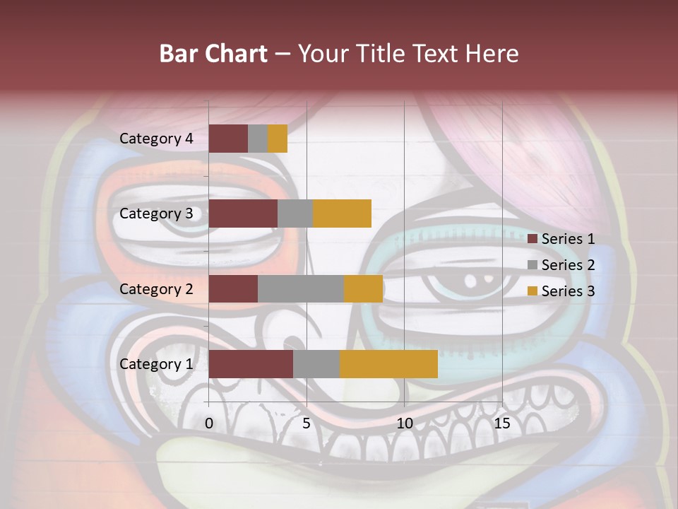 Vector Aerosol Face PowerPoint Template