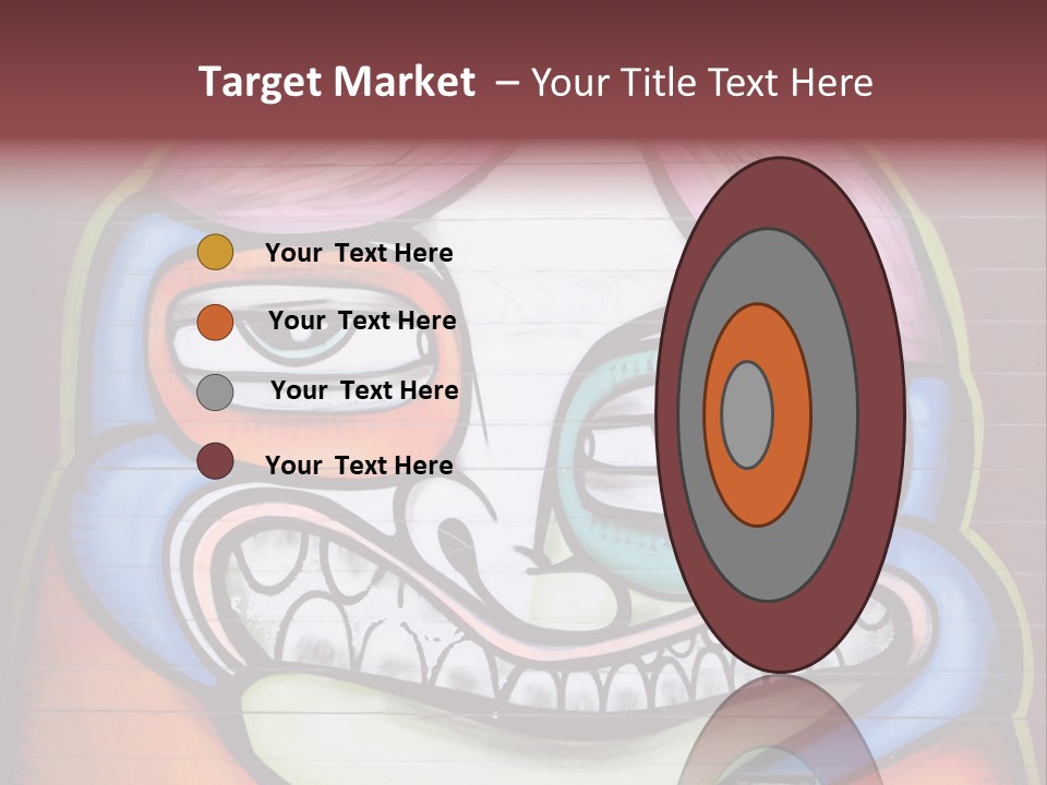 Vector Aerosol Face PowerPoint Template