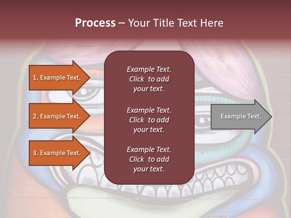 Vector Aerosol Face PowerPoint Template