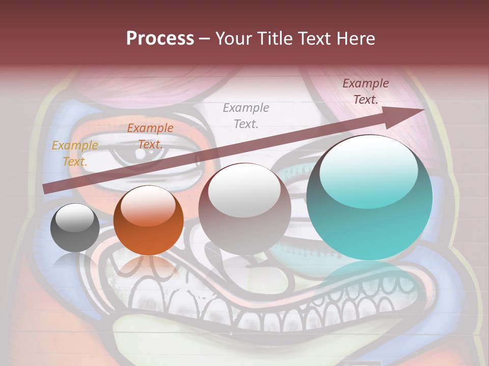 Vector Aerosol Face PowerPoint Template