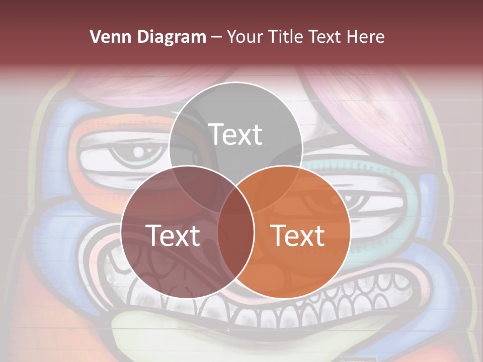 Vector Aerosol Face PowerPoint Template