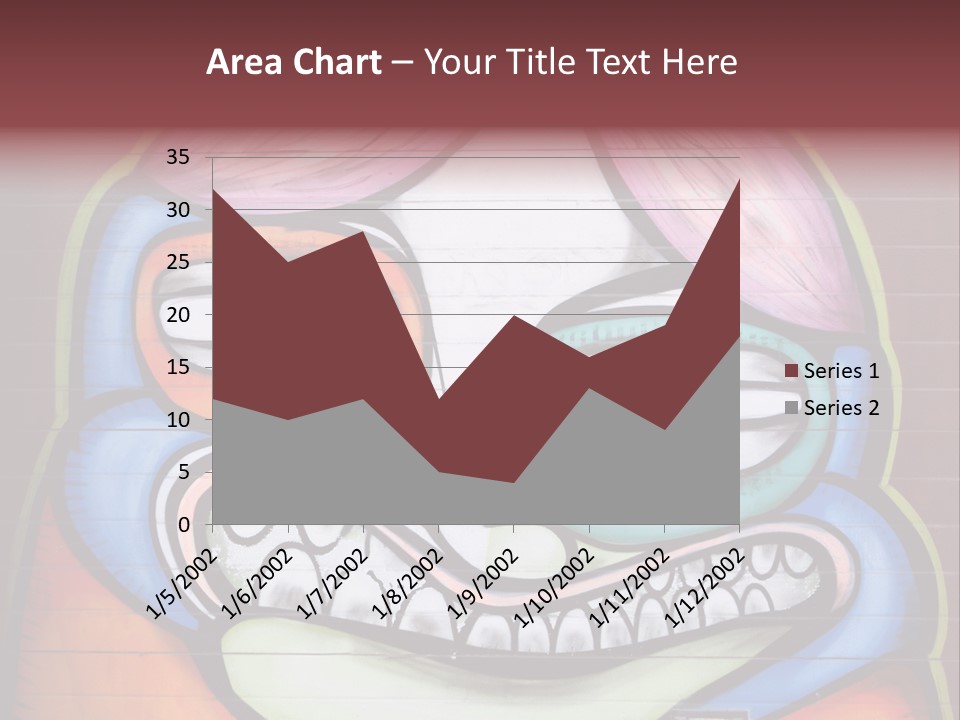Vector Aerosol Face PowerPoint Template