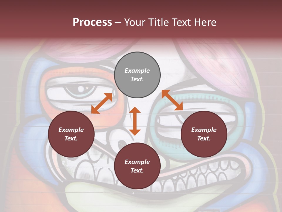 Vector Aerosol Face PowerPoint Template