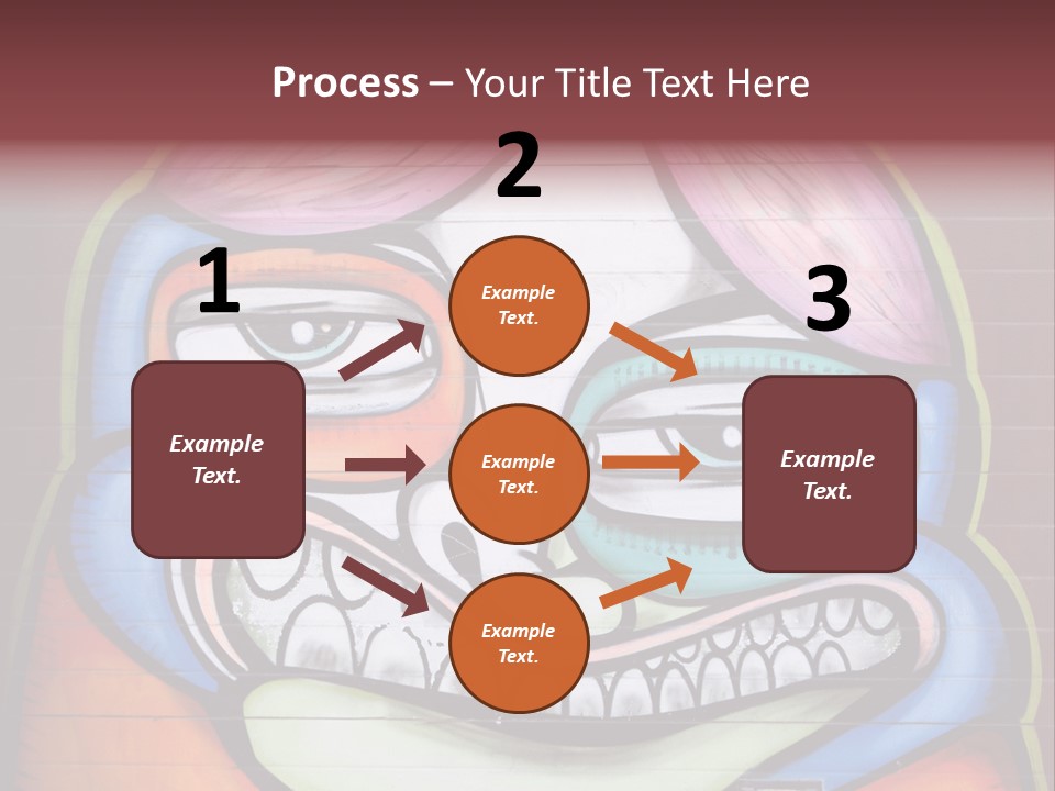 Vector Aerosol Face PowerPoint Template