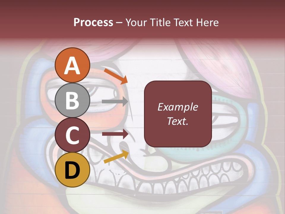 Vector Aerosol Face PowerPoint Template