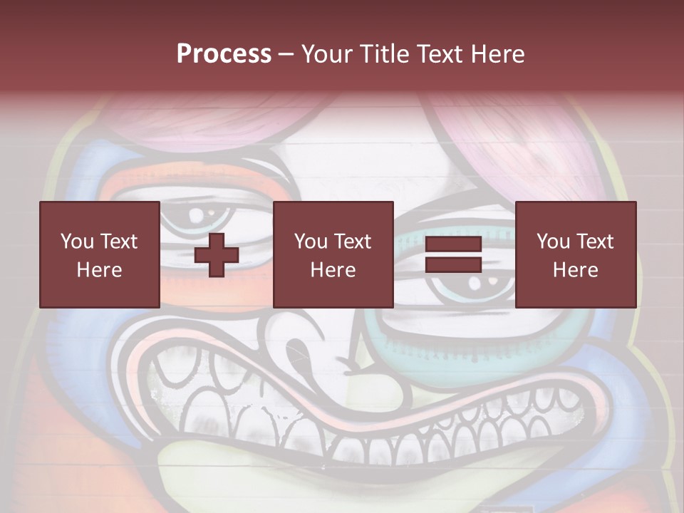 Vector Aerosol Face PowerPoint Template