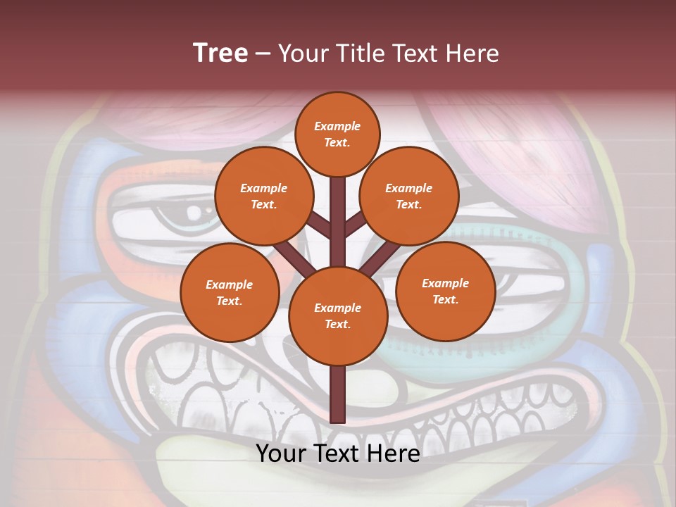 Vector Aerosol Face PowerPoint Template