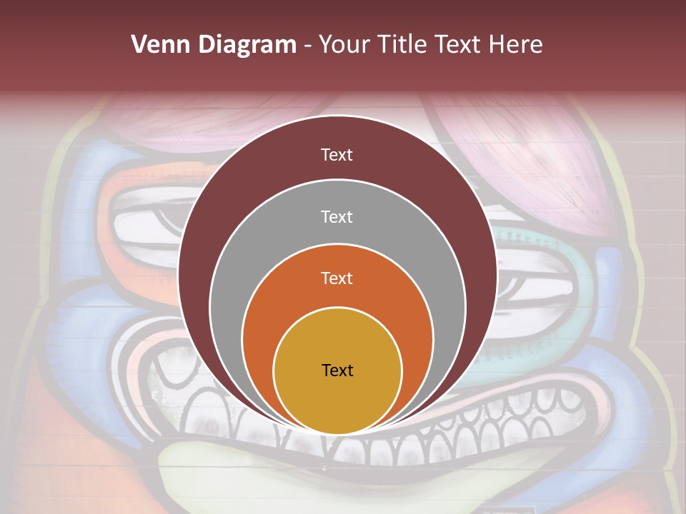 Vector Aerosol Face PowerPoint Template