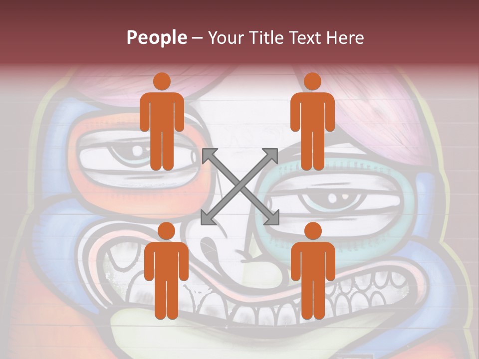 Vector Aerosol Face PowerPoint Template