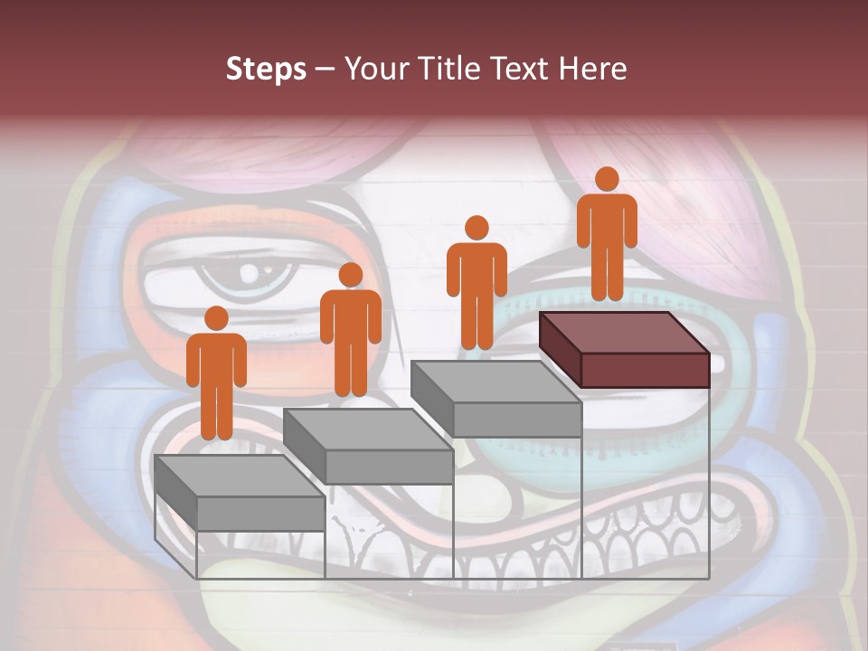 Vector Aerosol Face PowerPoint Template