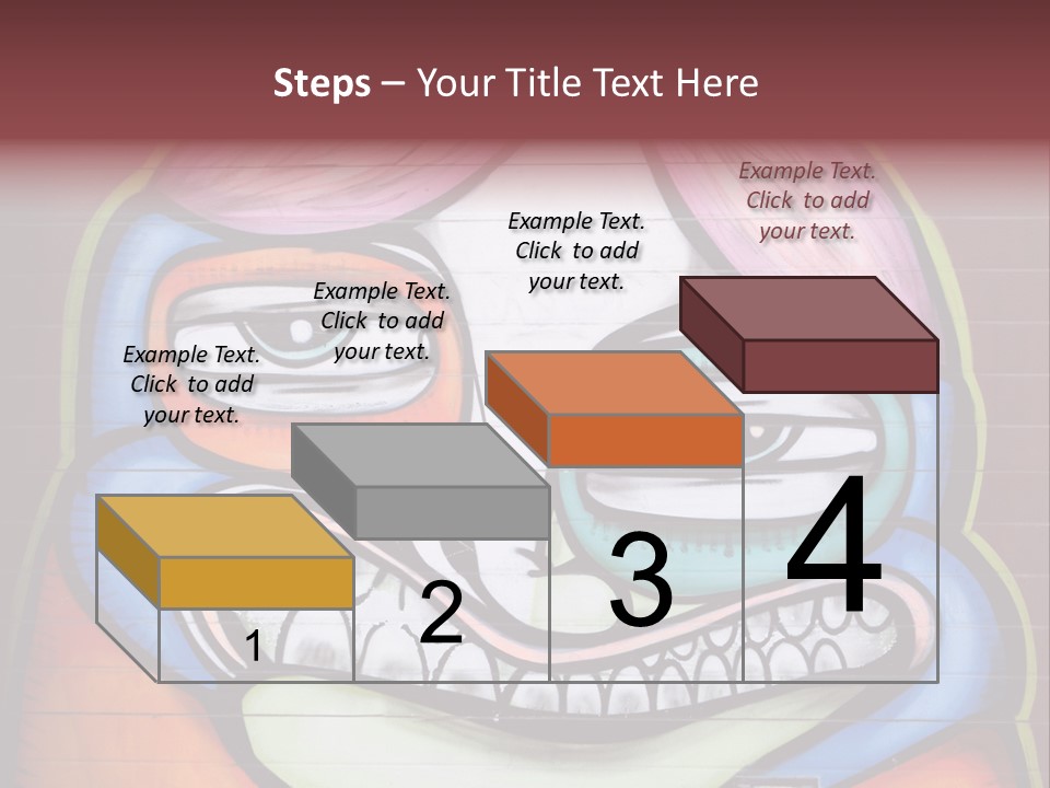 Vector Aerosol Face PowerPoint Template