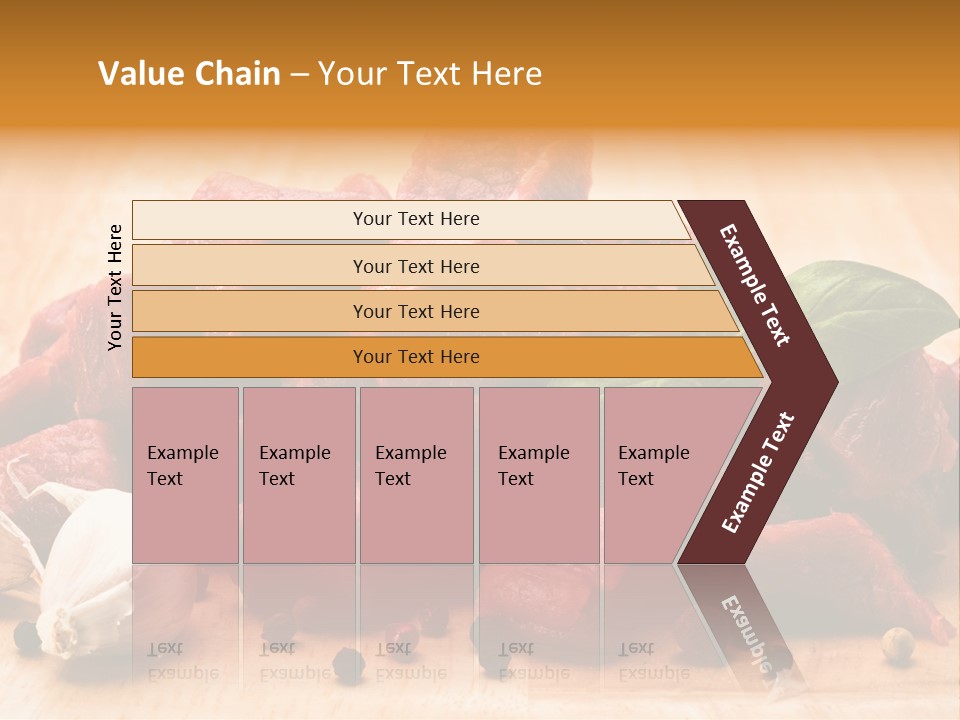 Kitchen Barbecue Piece PowerPoint Template
