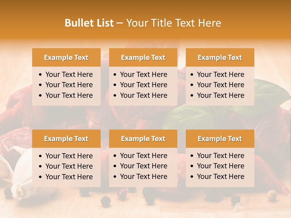 Kitchen Barbecue Piece PowerPoint Template