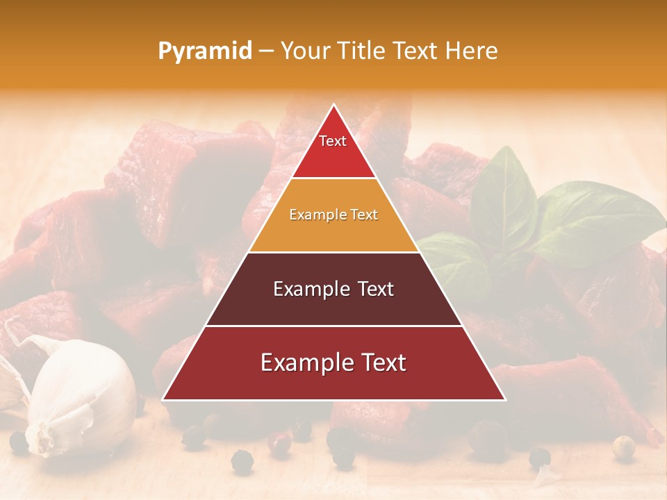 Kitchen Barbecue Piece PowerPoint Template