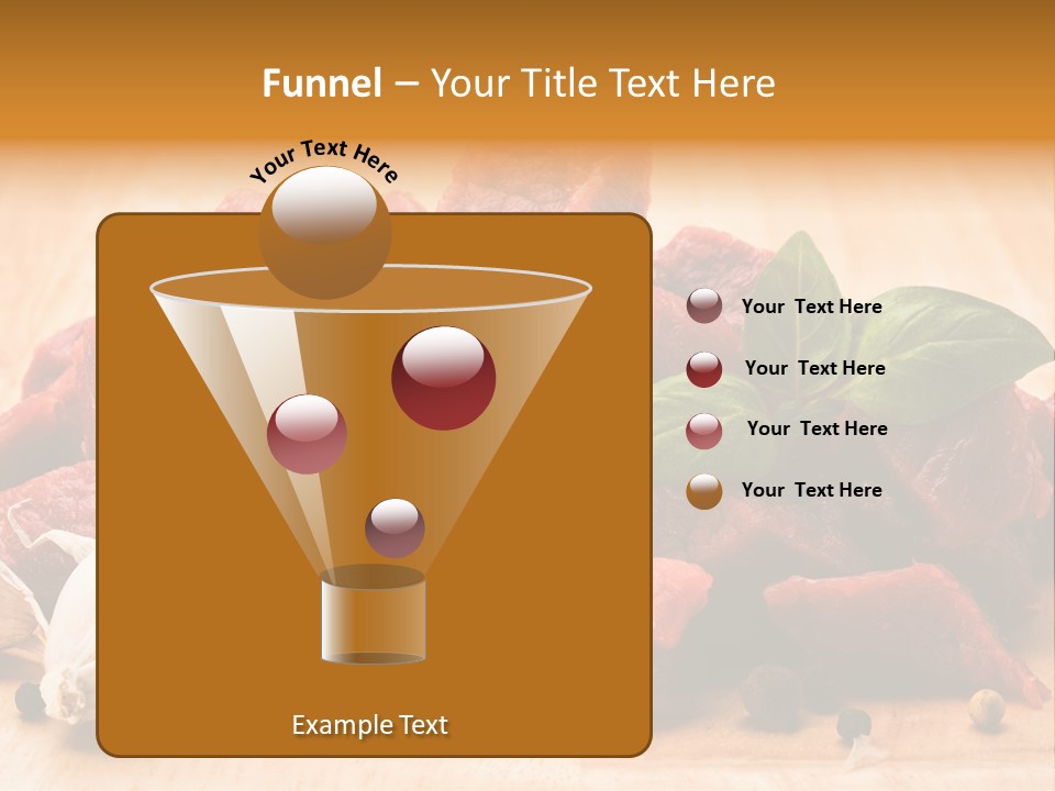 Kitchen Barbecue Piece PowerPoint Template