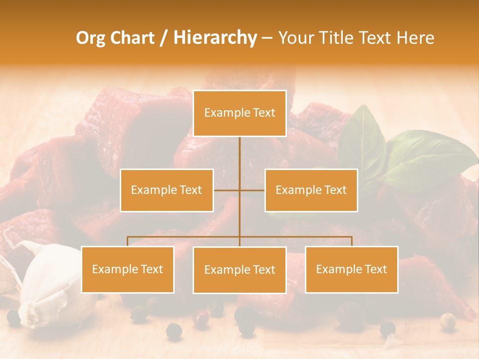 Kitchen Barbecue Piece PowerPoint Template