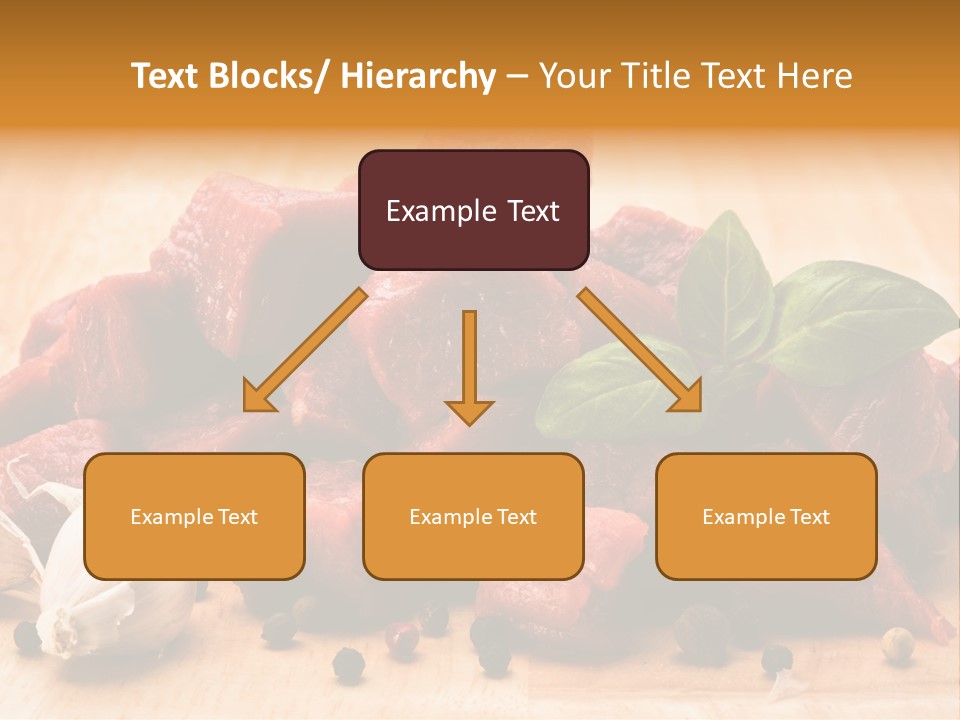 Kitchen Barbecue Piece PowerPoint Template