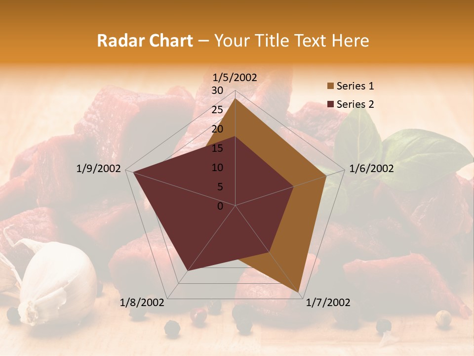 Kitchen Barbecue Piece PowerPoint Template
