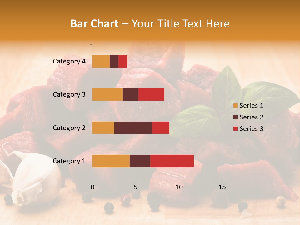 Kitchen Barbecue Piece PowerPoint Template