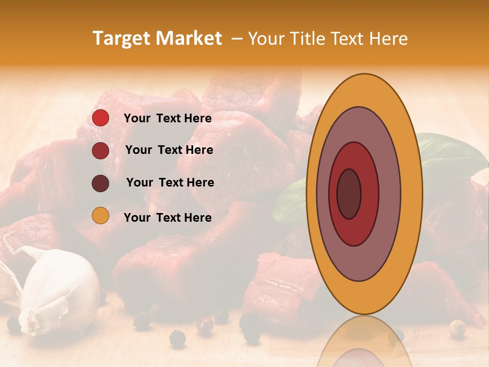 Kitchen Barbecue Piece PowerPoint Template