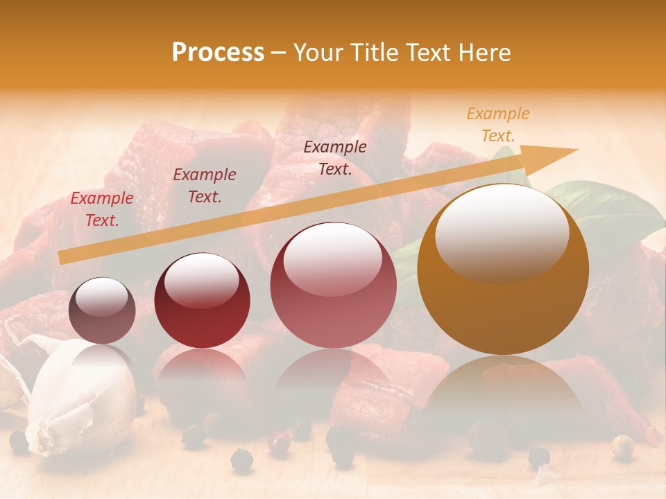 Kitchen Barbecue Piece PowerPoint Template