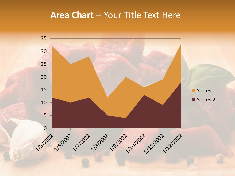 Kitchen Barbecue Piece PowerPoint Template