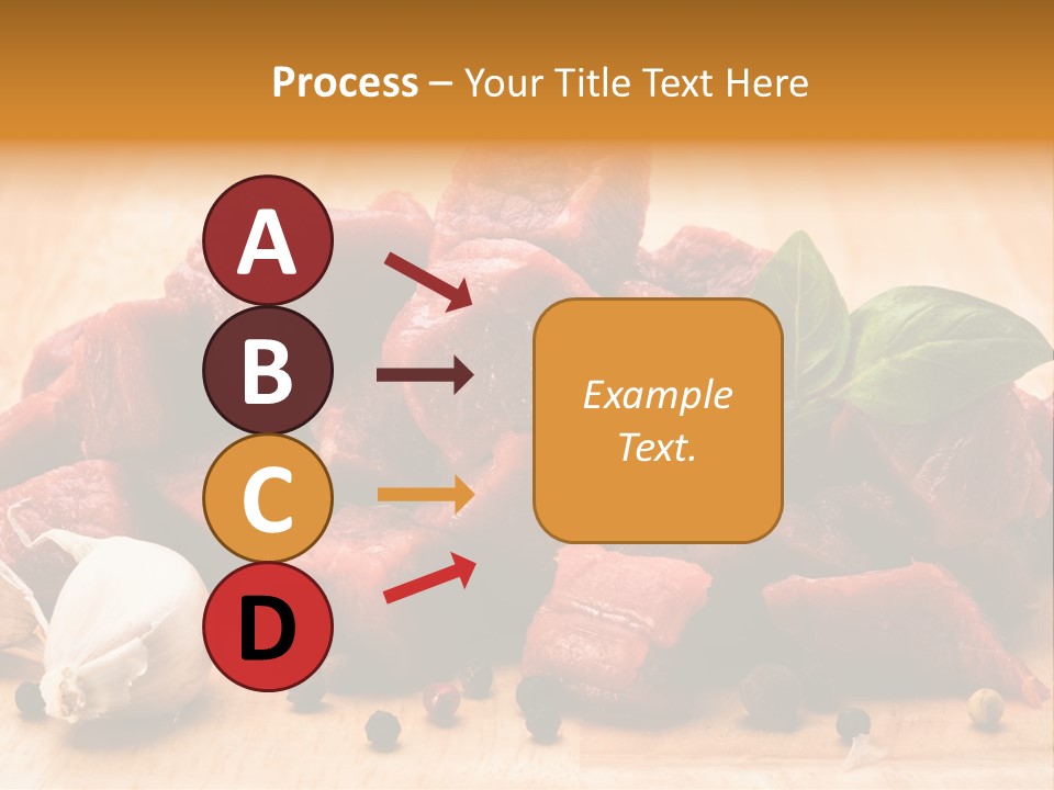 Kitchen Barbecue Piece PowerPoint Template