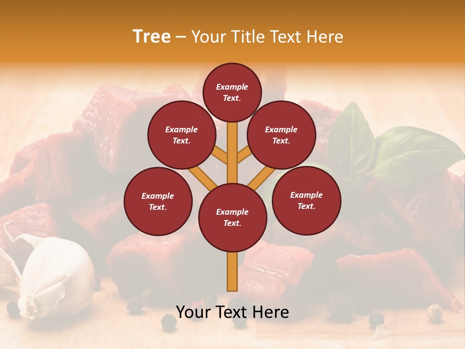 Kitchen Barbecue Piece PowerPoint Template