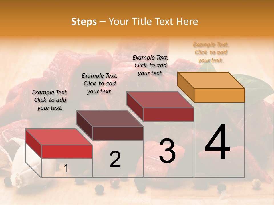 Kitchen Barbecue Piece PowerPoint Template
