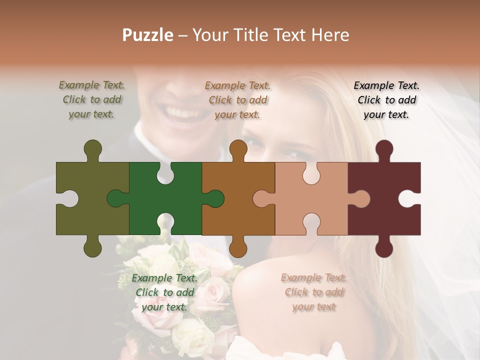 White Union Wife PowerPoint Template