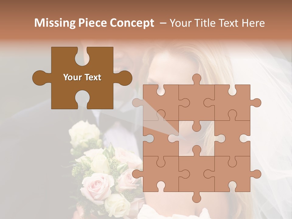 White Union Wife PowerPoint Template