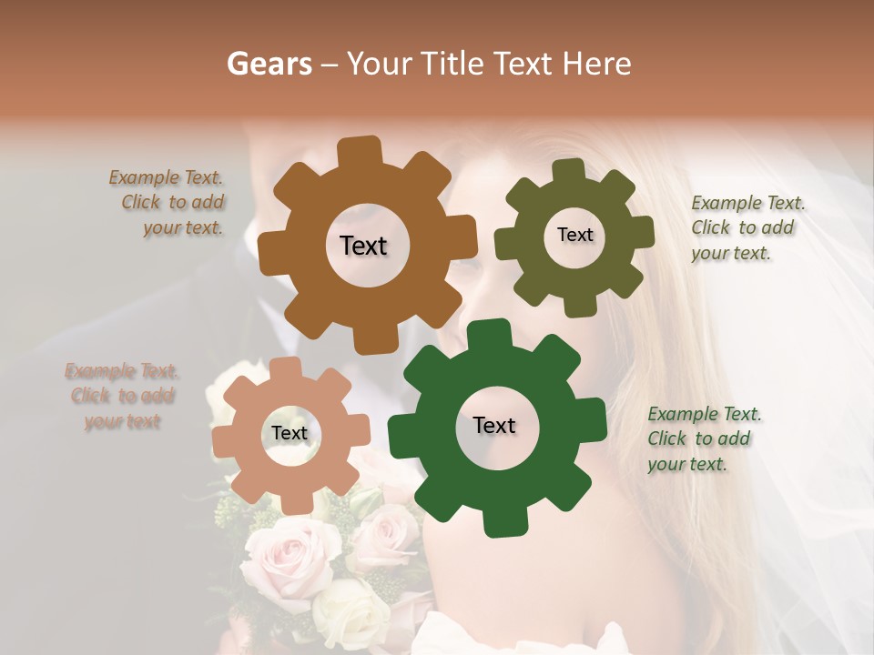 White Union Wife PowerPoint Template