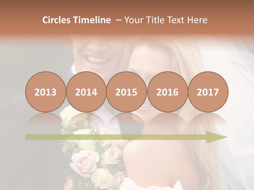 White Union Wife PowerPoint Template
