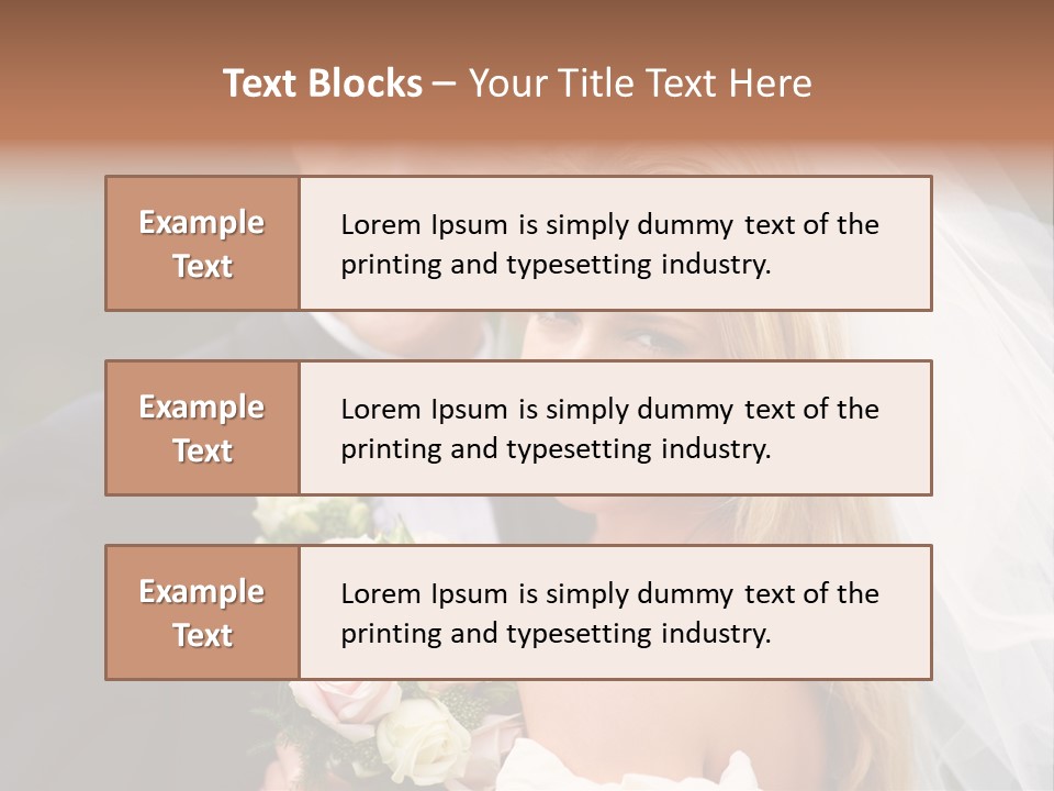 White Union Wife PowerPoint Template