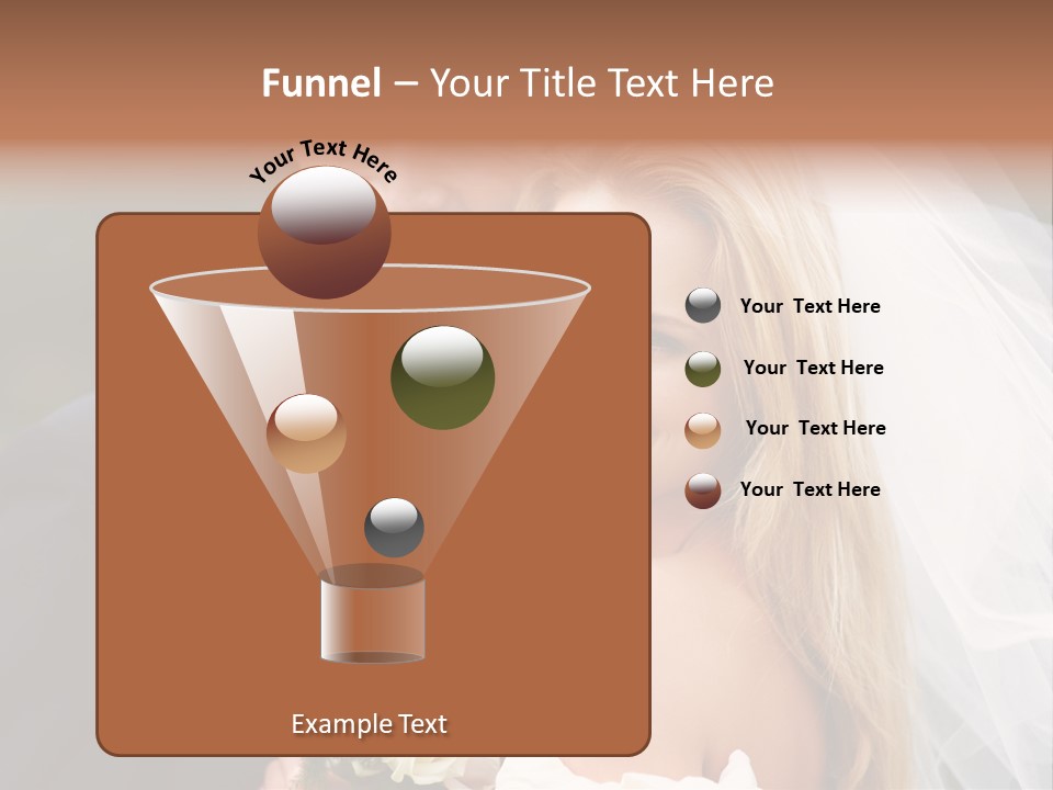 White Union Wife PowerPoint Template