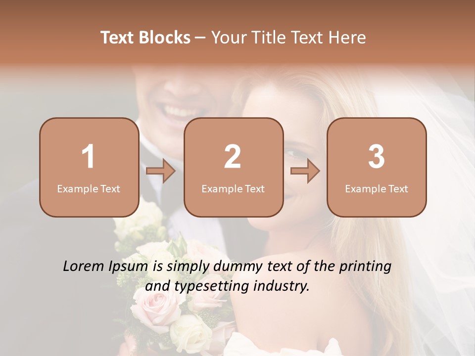 White Union Wife PowerPoint Template