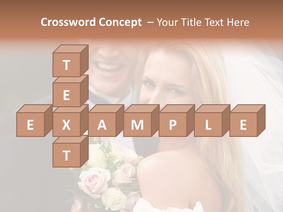 White Union Wife PowerPoint Template