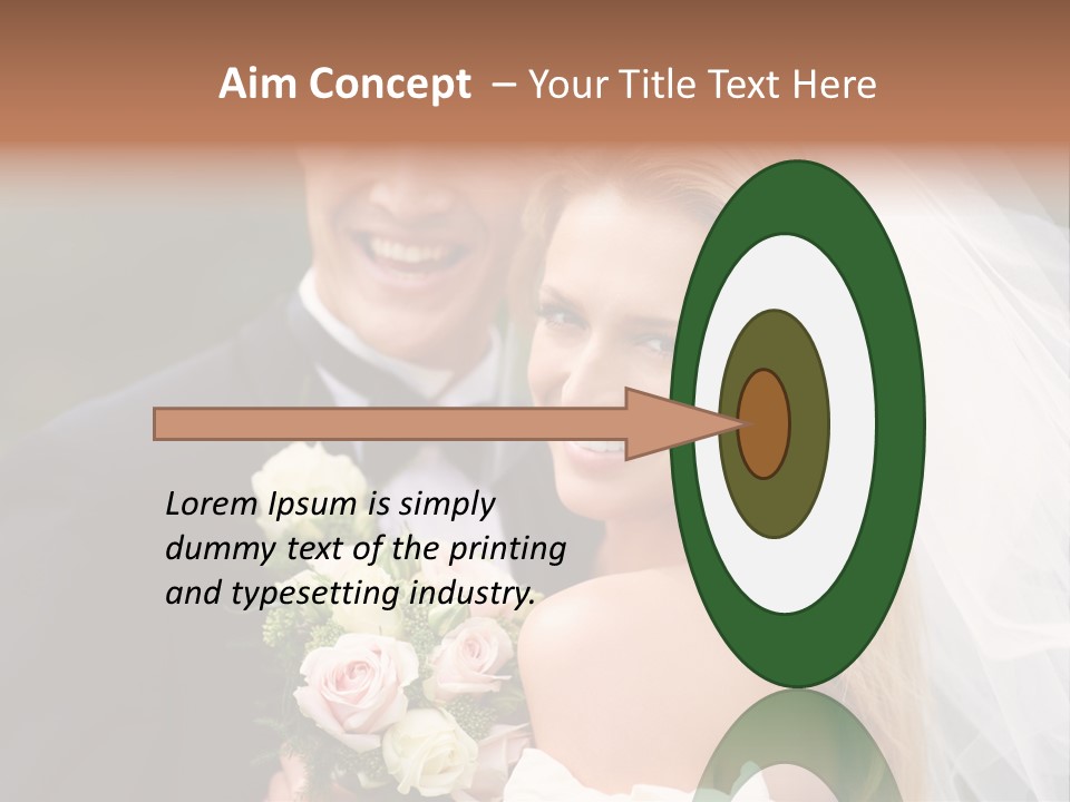 White Union Wife PowerPoint Template