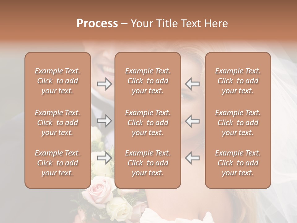 White Union Wife PowerPoint Template
