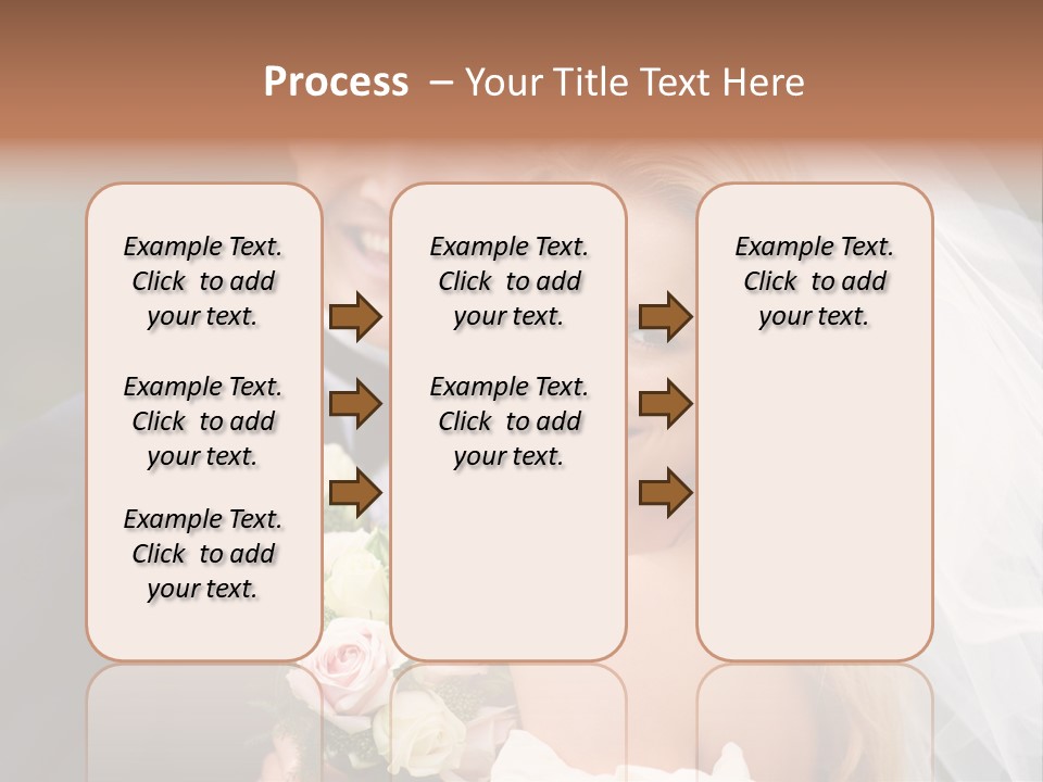 White Union Wife PowerPoint Template