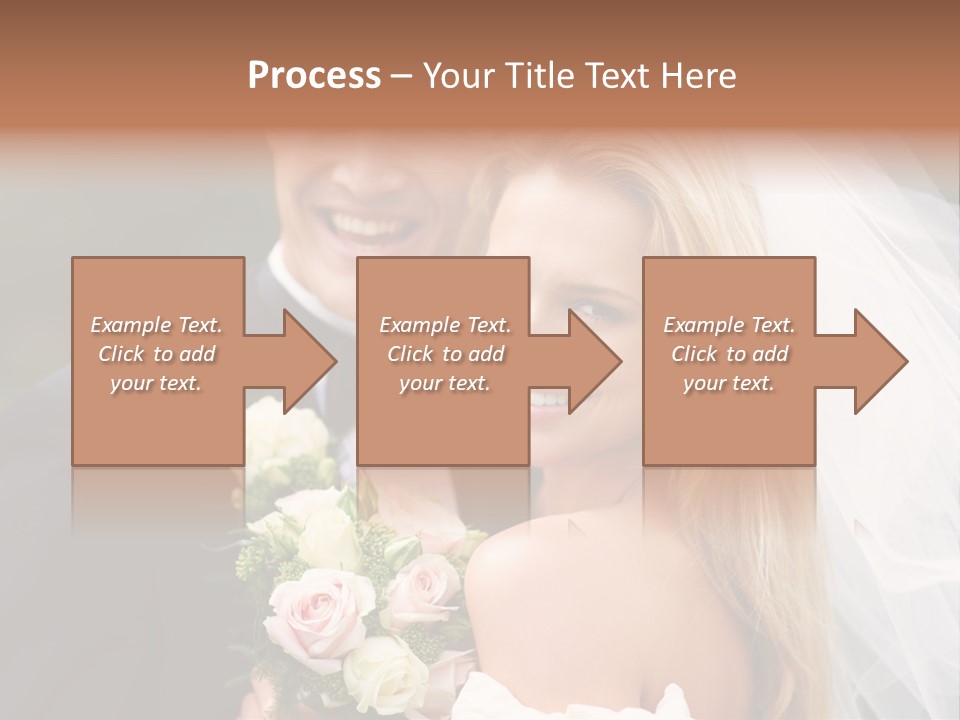 White Union Wife PowerPoint Template