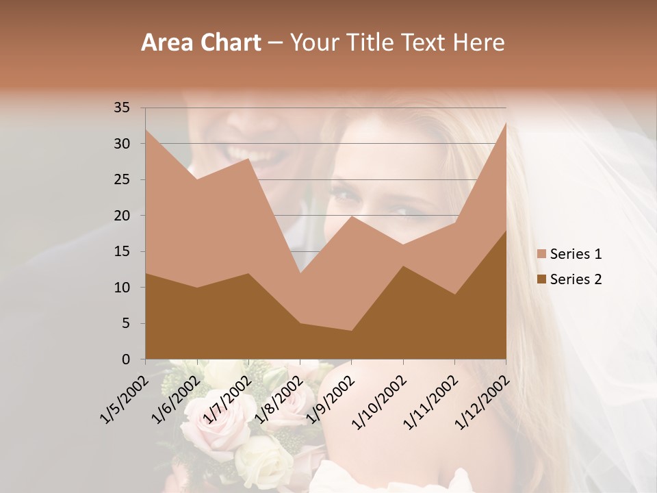 White Union Wife PowerPoint Template