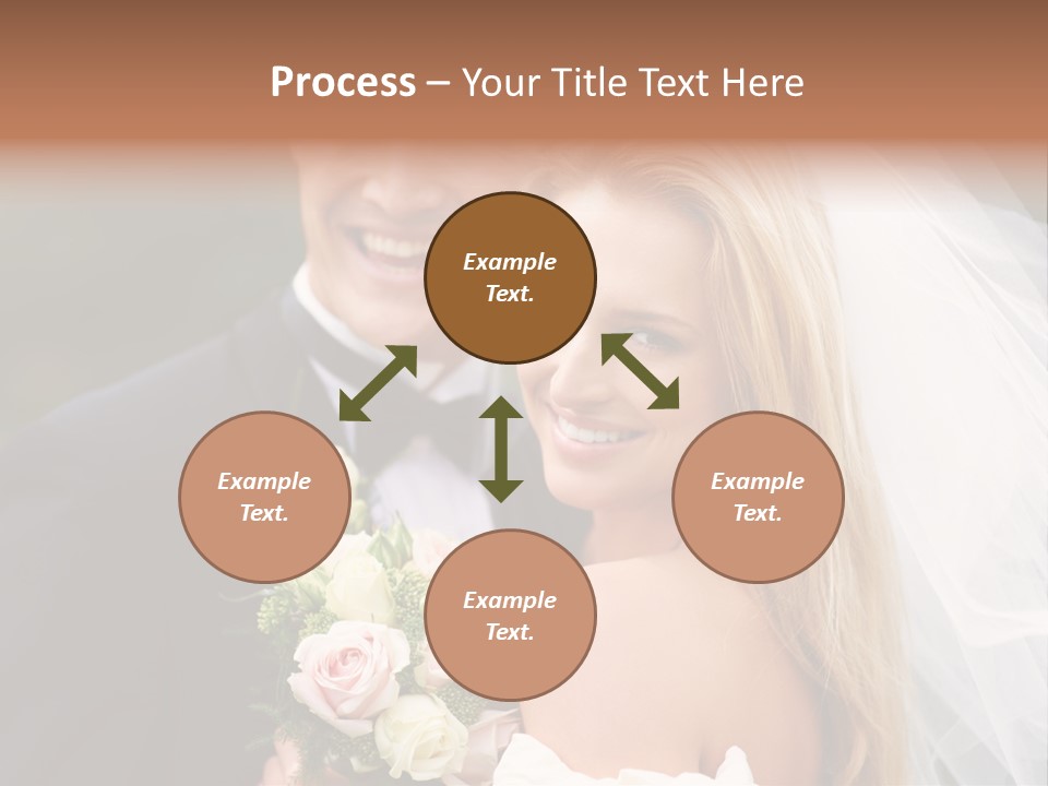 White Union Wife PowerPoint Template