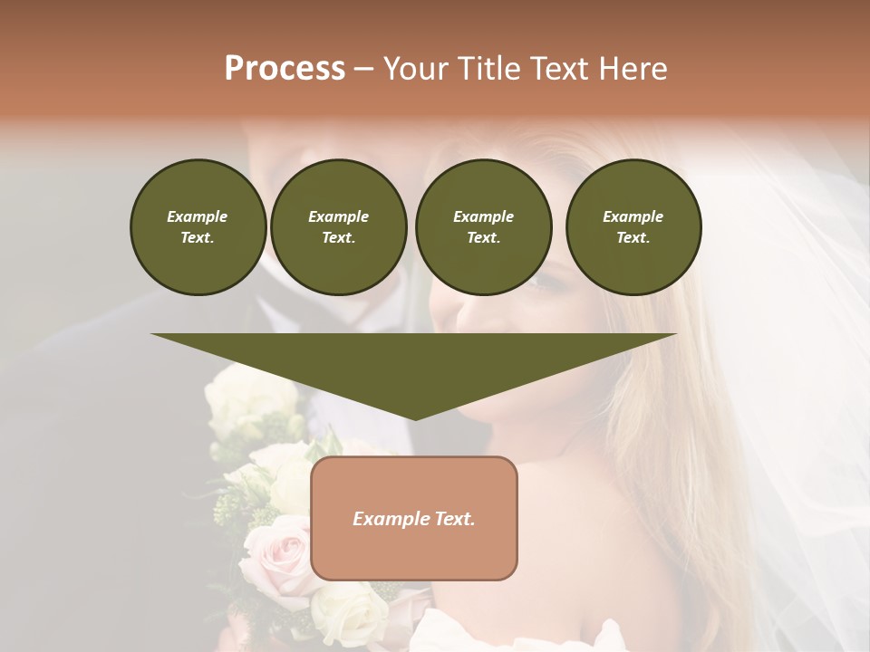 White Union Wife PowerPoint Template