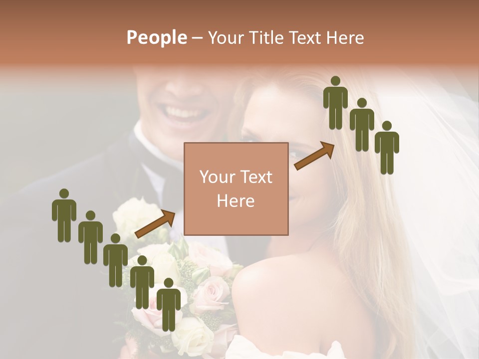 White Union Wife PowerPoint Template