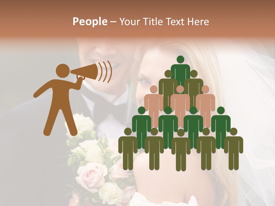 White Union Wife PowerPoint Template