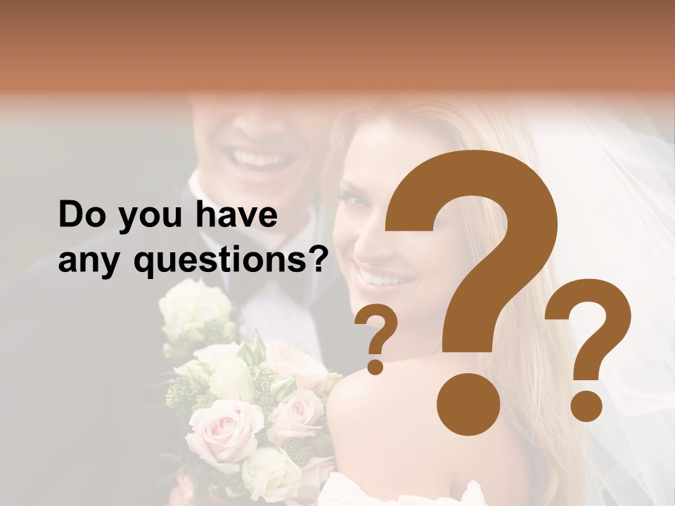 White Union Wife PowerPoint Template